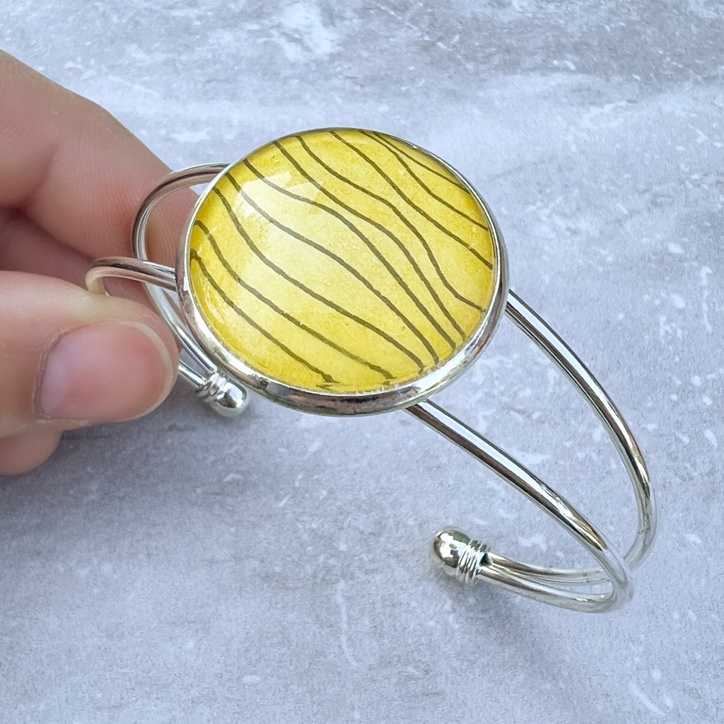 Tiger Stripe Cuff bracelet