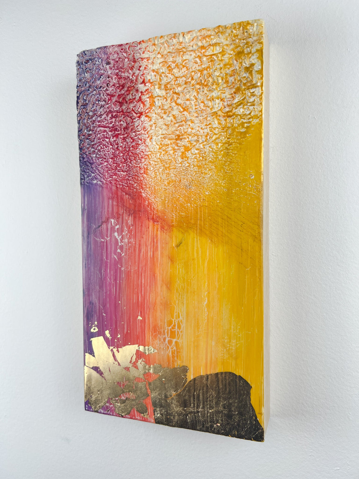 Happiness in Gold 1 | 6&quot; x 12&quot;