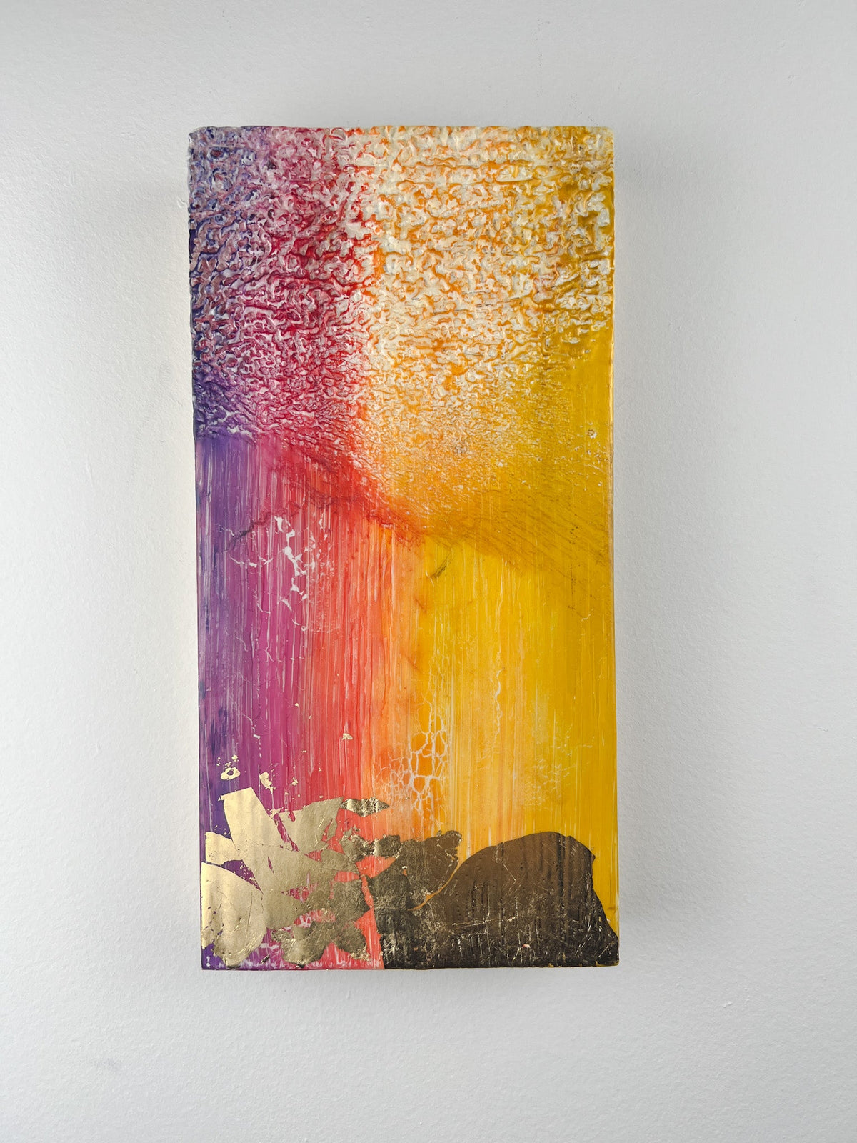 Happiness in Gold 1 | 6&quot; x 12&quot;