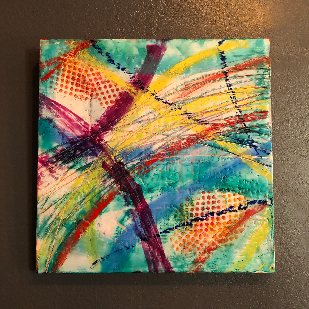 Graffiti #2  | 18&quot; x 18&quot;